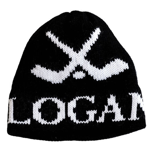 Personalized Hockey Stick Knit Hat